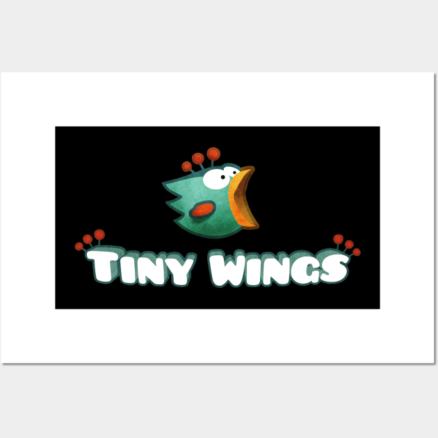 Tiny Wings Wall Art by Tollivertees